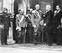 1928. Il Duca d'Aosta Visita il padiglione del Comune di Padova alla Fiera. (Laura Calore)